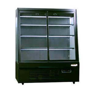 반찬 야채 쇼케이스 밀키트냉장고 셀프바 사선형 블랙 1200