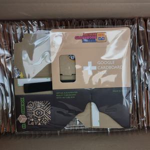 구글카드보드플러스 2in1  50개묶음 증강현실+가상현실 AR+VR 3D 과학의날 교재 실습 체험 학교 방과후 관공서 특활 특수반 진로 직업교육 메타버스 XR 확장 다량재고보유