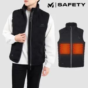 밀레 발열조끼 USB 열선조끼 패딩 온열 남자 여성 골프