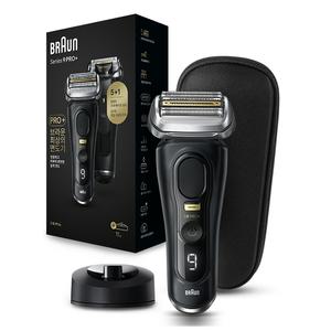 BRAUN 시리즈 9 PRO+ 면도기 세트, 9510s, 블랙