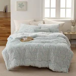 헤이즈 자가발열 고밀도 밍크극세사 이불+패드+베커 세트 SK_2컬러