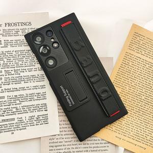 [하푼]갤럭시 S24울트라 S23울트라 케이스 스탠딩 핸드그립 스트랩