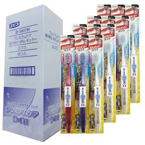 에비스 플래티넘 화이트닝케어 칫솔 W62, 3개