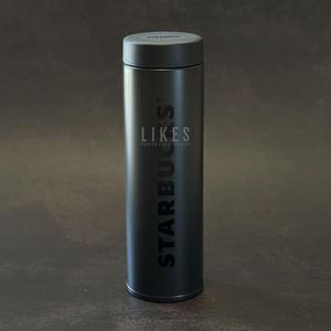 스타벅스 JON 블랙 워드마크 보온병 480ml