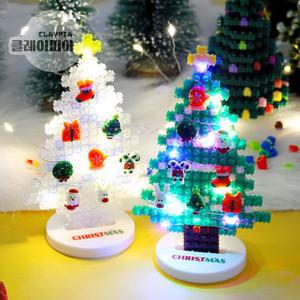 디폼블럭 크리스마스 LED 트리 만들기 2종 세트