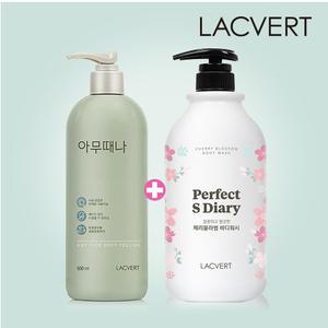 라끄베르 아무때나 때필링 1통 + 대용량 바디워시 1통