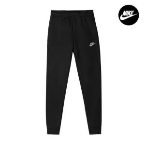 클럽 기모 조거팬츠 남자 여성 트레이닝바지 츄리닝 블랙 BV2671-010