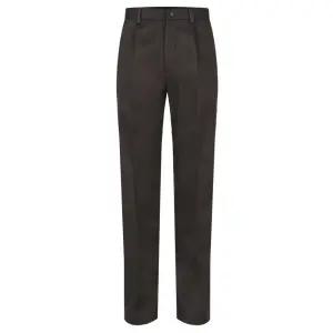 겨울 남성 링클프리 일자 기모 면바지 HW-PTK-Q001-쥐색