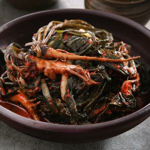 송고집 고들빼기 무침 1kg 간장 업소용 식당 가정식 대용량 밑반찬