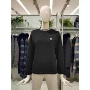 [갤러리아] 크로커다일레이디 레터링 자가드 반목 티셔츠 CLDWTS201