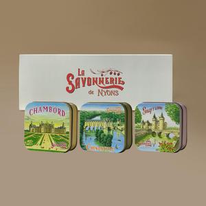 라사본느리드니옹 프랑스 자연유래 클렌징 비누 틴케이스 3P 슬리브 패키지