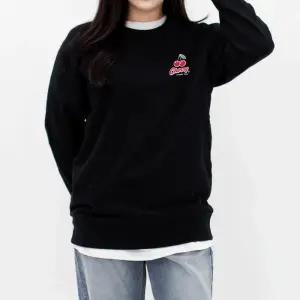 [험블] 여자 봄 가을 검정색 오버핏 맨투맨 (28273389)