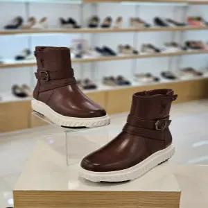 [미소페][미소페] 미소페 여성 캐주얼 퍼 앵클 부츠 612446001-3 (P003460424)