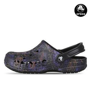 [크록스] 바야 플로럴 클로그 여성 슬리퍼 샌들 블랙 210450-001