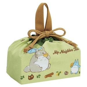 [HYIK18FS_4B]도시락주머니 고양이버스 290x165x120mm