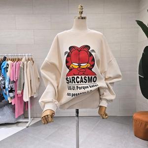 [대구백화점] [에잇컨셉]기모 가필드 라운드 맨투맨(C23L7FTS082)