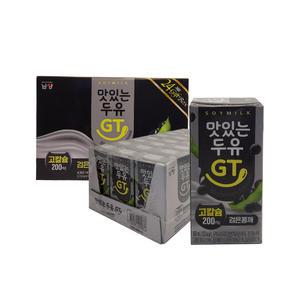 맛있는두유 GT 검은콩,깨+고칼슘 190ml x 24개