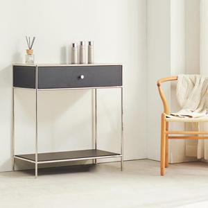 넓은 미드센추리 스텐프래임 거실서랍장 디자인 콘솔 선반장가구 F41265