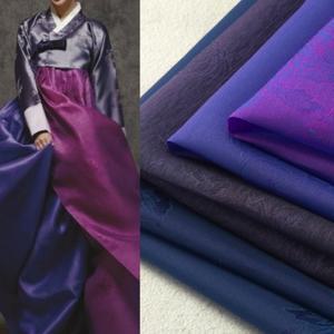 한복원단 깨끼원단 투톤 플라워문양 매화4종