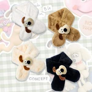 그로밋 방한 밍크 스타일 인조 방한용품 머플러 네키