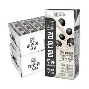 [건국] 검은콩두유 190ml 48팩