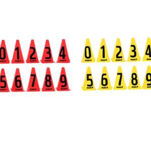 숫자 칼라콘 세트 훈련용품 축구 연습 체육 교구 훈련 꼬깔