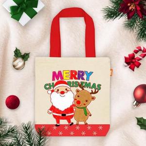 루돌프 에코백 크리스마스 하하당 에코백 하하당 성탄절 산타와 가방만들기 컬러링 만