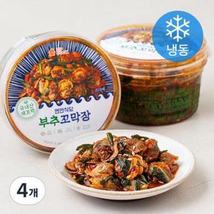 연안식당 부추꼬막장 (냉동), 150g, 4개 one option