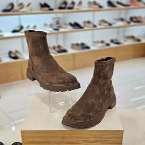 [미소페] by미소페 여성 청키 스판 앵클부츠  112446025