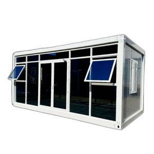 10평 농막 하우스 간이주택 강화유리 간이 컨테이너하우스 야외