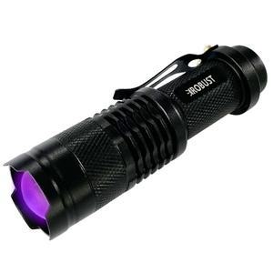 [로버스트]휴대용 UV 자외선 라이트 Q-395 형광물질 위폐감별 지폐감별 후레쉬 고양이 소변 탐지