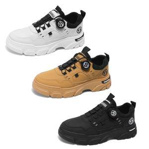 원터치 다이얼 스니커즈 데일리 운동화 줄 풀림 방지 신발끈 매듭없는 버튼식