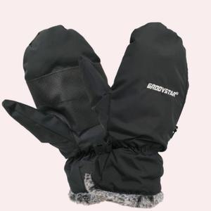 스포츠 2사이즈 기모안감 보온장갑 1개 방풍장갑 방한용 벙어리장갑 보드장갑