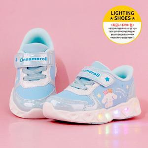 시나모롤 라이트 슈즈 LED 운동화 충격감지 불빛 바로인 특허 신발