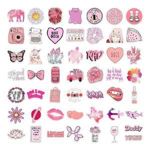 [JHP37P60_51AB]노트북 데코 다이어리 팬시 스티커 50종