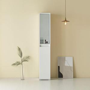 [KGPQRTOF_4B]j0041 수납장 400거울형 틈새수납장 2color