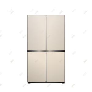 삼성 양문형냉장고 비스포크 905L 크리미베이지 4도어 스마트싱스 AI절약모드 미세자동정온 최신형-New