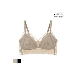 [하프클럽/비너스]자가드레이스 레이시 브라렛(SVBRN173)