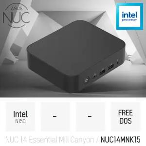 ⓒ ASUS NUC 14 Essential Mill Canyon NUC14MNK15 (베어본) / 사무용 인강용 산업용 미니PC