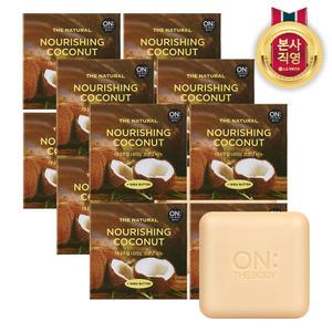 온더바디 더내추럴 코코넛 비누 90g 4입*3개 (총12입)