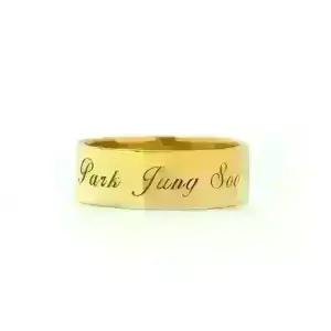 24k 순금반지 이니셜평반지 3.75g