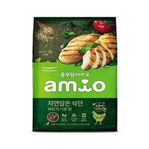 풀무원 아미오 자연담은 식단 애견 건식사료 6.4kg - 닭 반려견 강아지 밥 영양 식사