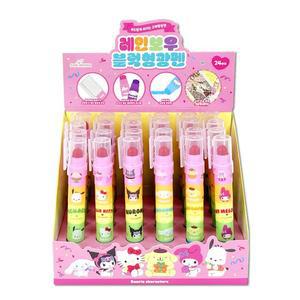 산리오 레인보우블럭 형광펜 24P(박스)