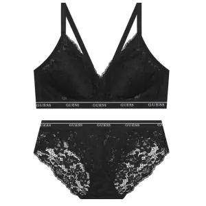 [롯데백화점]게스 레이스 브라렛세트 GBWBRPT826BK