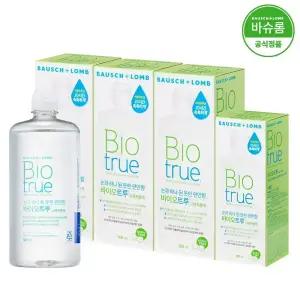 [공식] 바슈롬 바이오트루 렌즈세척액 500ml x3개 + 300ml x1개