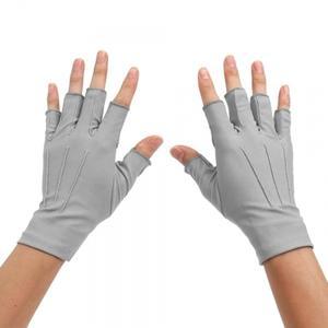 여성 반장갑 자전거 스포츠 편한착용 그레이 헬스장갑