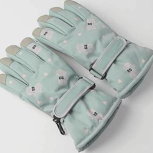 [JHQS89EV_52DU]여성용 스키장갑 방한 캣몽 스키 여자 여성