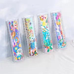 초등 우주행성 바다오염 도안 투명 흔들파츠 눈금자 DIY 5p 실내 만들기키트