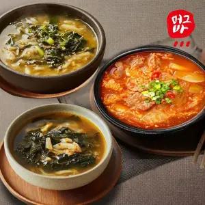 [NS홈쇼핑]머그바 시골한상 국 찌개 3종 세트 (시래기된장국 150g x4 + 사골우거지 150g x4..[34808026]