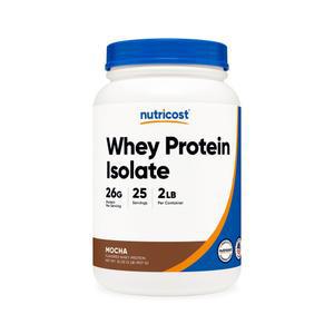 뉴트리코스트 WPI 분리유청단백질 프로틴 헬스보충제 907g 모카맛, 1병, 25회분
